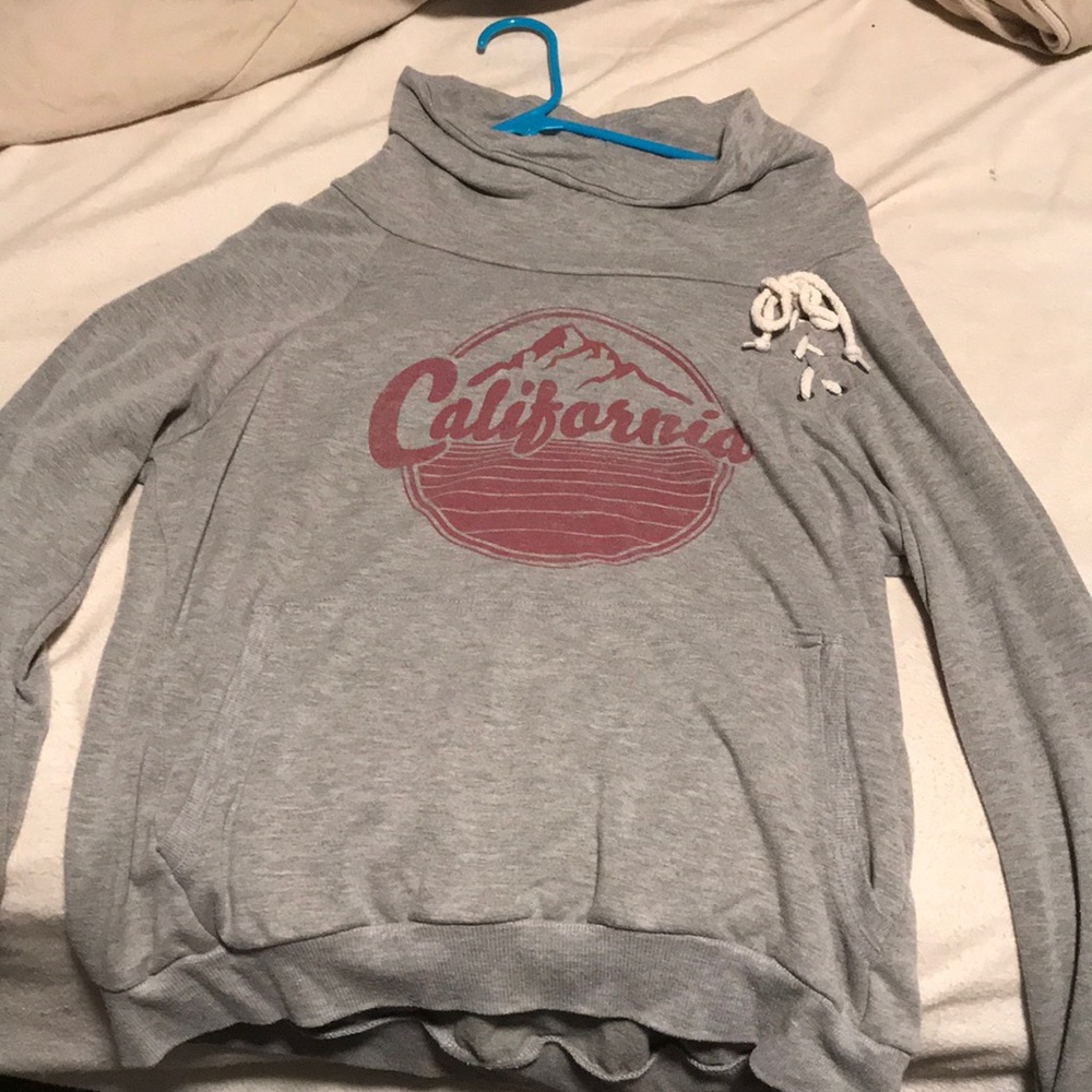 Grey California hoodie